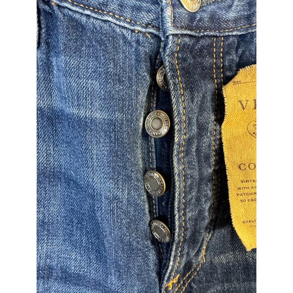 NWT American Eagle Outfitters Vintage Hi-Rise Flare Button Fly Jeans Size 10 - Picture 10 of 14
